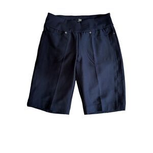 TAIL WHITE LABEL Women's Bermuda Stretch Golf Shorts Black Size 4